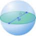 Объем шара через диаметр